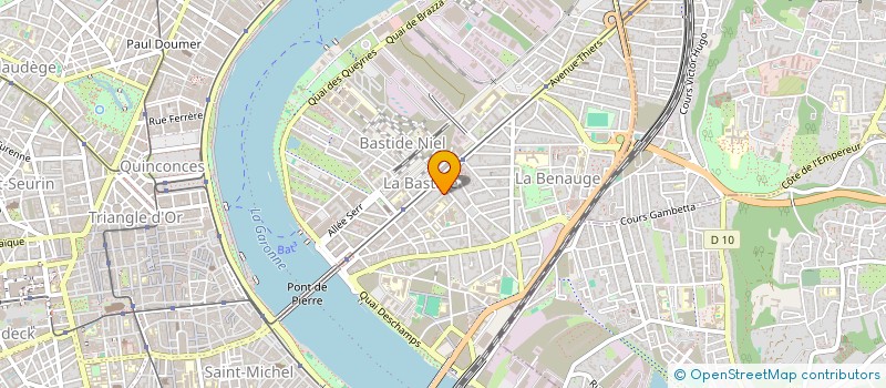 localisation de l'entreprise MONSIEUR EL MEHDI GAADAOUI  BORDEAUX