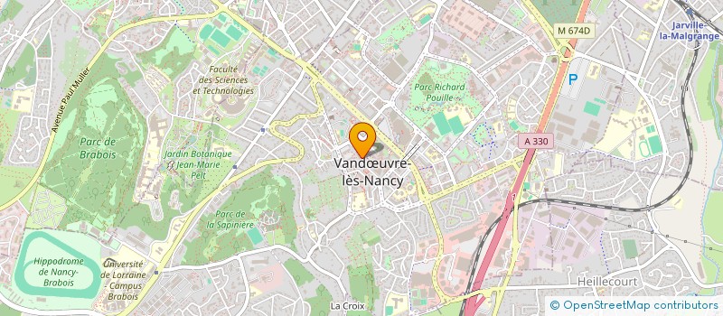 localisation de l'entreprise MONSIEUR EL MEHDI HAMMANI  VANDUVRE-LES-NANCY