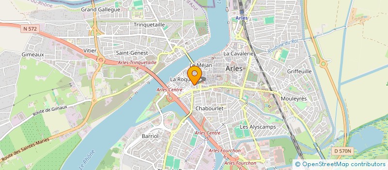 localisation de l'entreprise MONSIEUR EL MEHDI KACHANI à ARLES