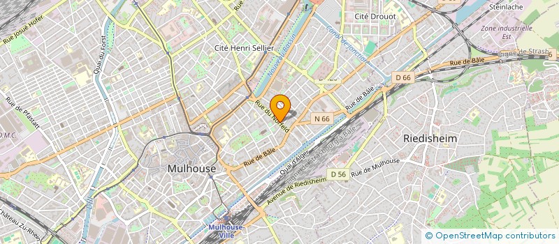 localisation de l'entreprise MONSIEUR EL MEHDI KELAI à MULHOUSE