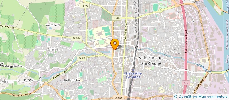 localisation de l'entreprise MONSIEUR EL MEHDI MAROUF à VILLEFRANCHE-SUR-SAONE