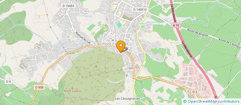 localisation de l'entreprise MONSIEUR EL MEHDI REMMACHE  CLERMONT-L'HERAULT