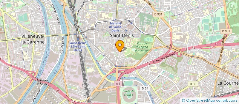 localisation de l'entreprise MONSIEUR EL MEHDI RHABRA à SAINT-DENIS