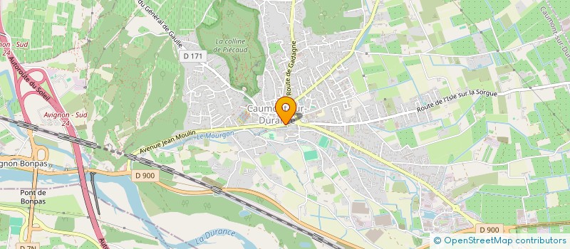 localisation de l'entreprise MONSIEUR EL MEZIANI à CAUMONT-SUR-DURANCE