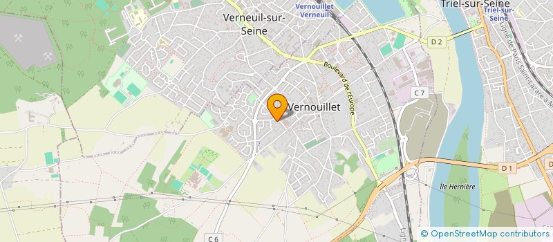 localisation de l'entreprise MONSIEUR EL MILOUD ABBAOUI à VERNOUILLET