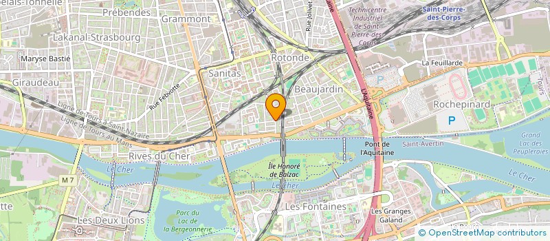 localisation de l'entreprise MONSIEUR EL MILOUD AYI  TOURS