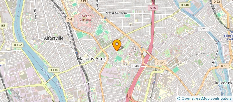 localisation de l'entreprise MONSIEUR EL MILOUD DAHMANI  MAISONS-ALFORT