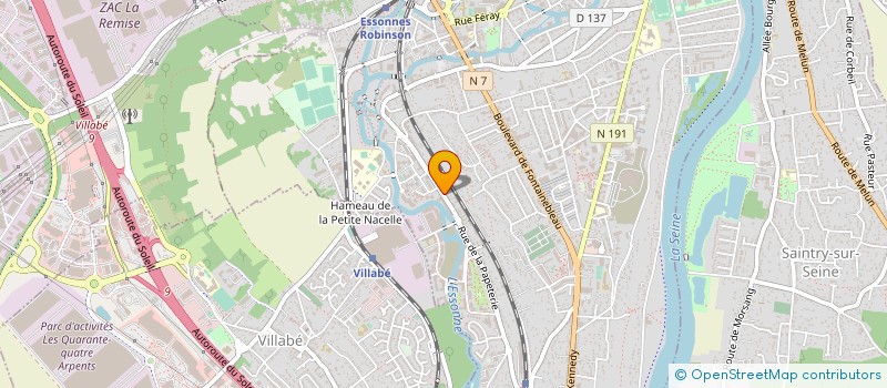 localisation de l'entreprise MONSIEUR EL MILOUD EL AMRAOUI à CORBEIL-ESSONNES