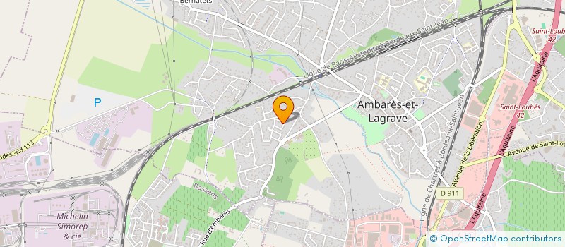 localisation de l'entreprise MONSIEUR EL MILOUDI DRISSI à AMBARES-ET-LAGRAVE