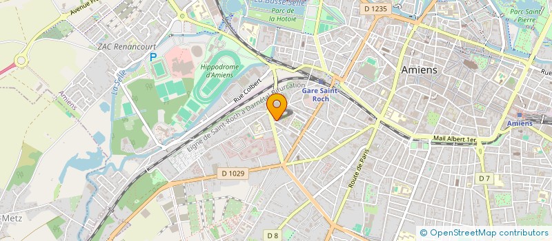 localisation de l'entreprise MONSIEUR EL-MIQUI CHEMLALI  AMIENS