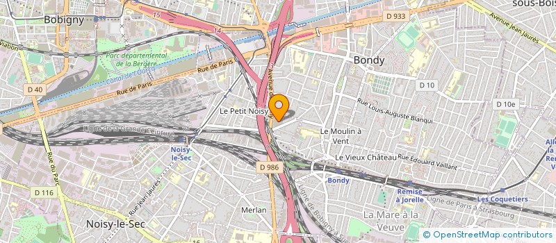 localisation de l'entreprise MONSIEUR EL MKHAIR à NOISY-LE-SEC