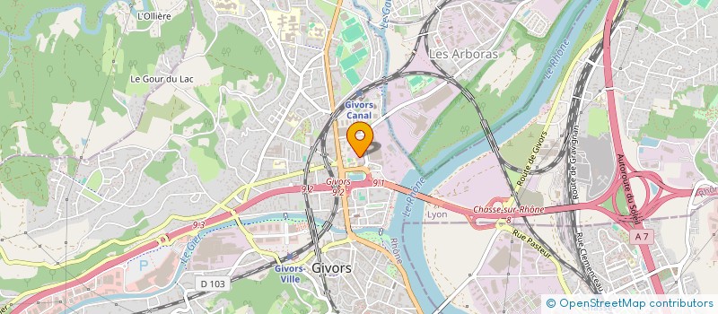 localisation de l'entreprise MONSIEUR EL MOHAMED  GIVORS