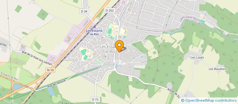 localisation de l'entreprise MONSIEUR EL MOHELLEBI  LES ESSARTS-LE-ROI