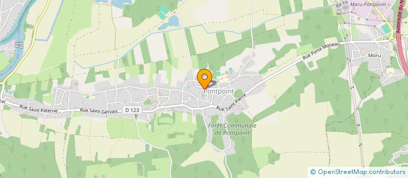 localisation de l'entreprise MONSIEUR EL MOKHTAR ESSAGHIR IBRAHIMI  PONTPOINT