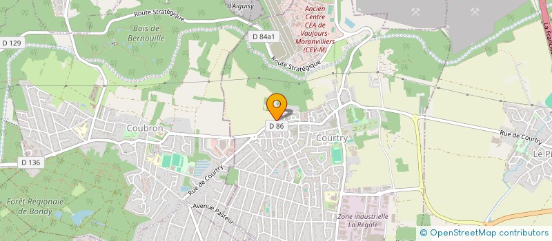 localisation de l'entreprise MONSIEUR EL MOKHTAR IGRAN à COURTRY