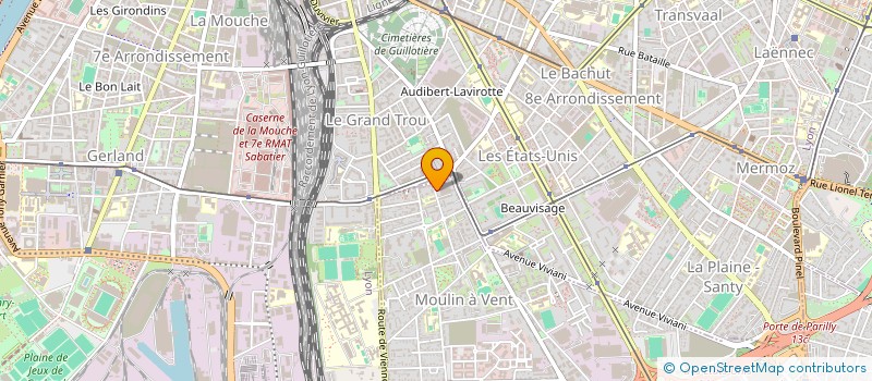 localisation de l'entreprise MONSIEUR EL-MOKHTAR MESSIOUGHI à VENISSIEUX