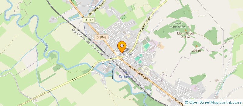 localisation de l'entreprise MONSIEUR EL-MOSTAFA ABBA  CARIGNAN