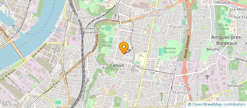 localisation de l'entreprise MONSIEUR EL MOSTAFA DIOUANE  CENON