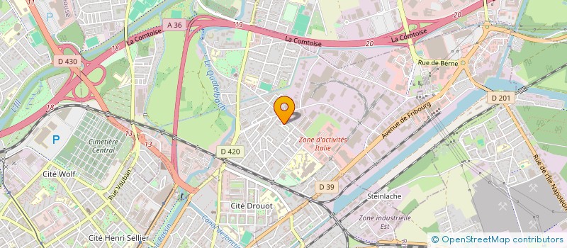 localisation de l'entreprise MONSIEUR EL MOSTAFA DOUICH  ILLZACH