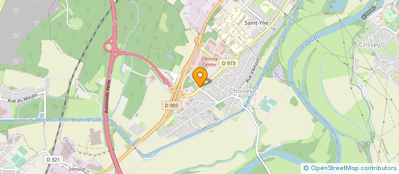 localisation de l'entreprise MONSIEUR EL MOSTAFA EL RHADIR  CHOISEY