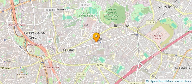 localisation de l'entreprise MONSIEUR EL MOSTAFA HNIKI à LES LILAS