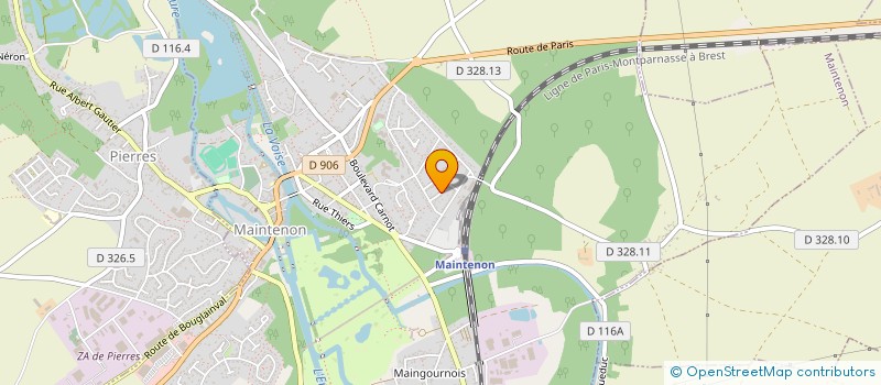 localisation de l'entreprise MONSIEUR EL MOSTAFA MAHBOUBI à MAINTENON