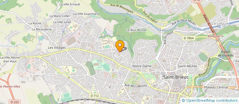 localisation de l'entreprise MONSIEUR EL MOSTAPHA KHOURSSA à SAINT-BRIEUC