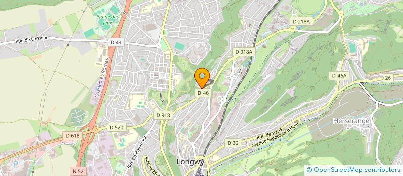 localisation de l'entreprise MONSIEUR EL MOUKHTAR BALHS à LONGWY