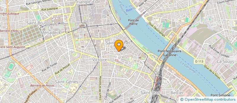 localisation de l'entreprise MONSIEUR EL MOULOUDI LEGHOURIS à BORDEAUX
