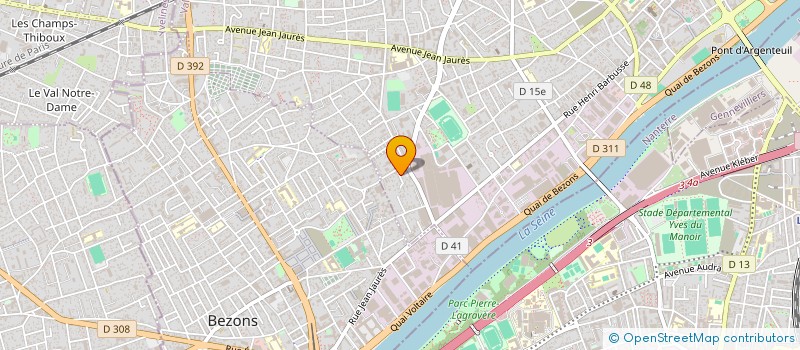 localisation de l'entreprise MONSIEUR EL MOUMNI  ARGENTEUIL