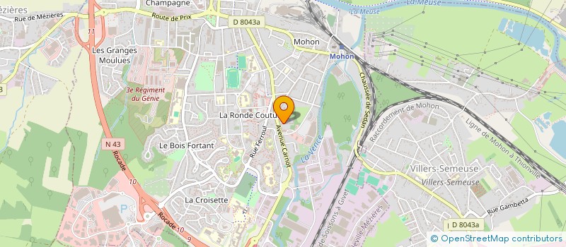 localisation de l'entreprise MONSIEUR EL MOUSTAPHA OUZOUBAIR  CHARLEVILLE-MEZIERES