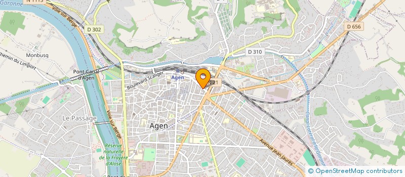 localisation de l'entreprise MONSIEUR EL MUSTAPHA ABIDI FAREH  AGEN