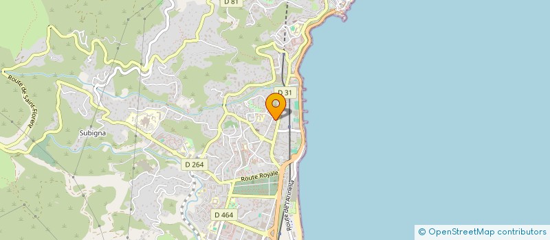 localisation de l'entreprise MONSIEUR EL MUSTAPHA ACHCHARIFI à BASTIA