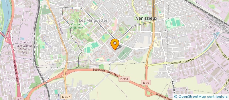 localisation de l'entreprise MONSIEUR EL MUSTAPHA BOUTOB  VENISSIEUX