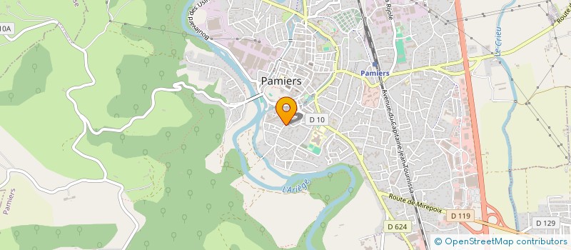 localisation de l'entreprise MONSIEUR EL MUSTAPHA EL IDRISSI à PAMIERS