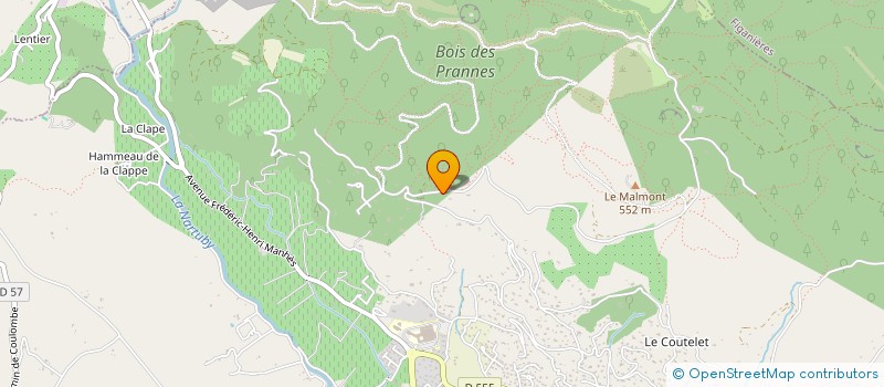 localisation de l'entreprise MONSIEUR EL MUSTAPHA ES SOUIBA  DRAGUIGNAN