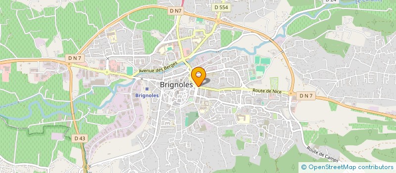 localisation de l'entreprise MONSIEUR EL MUSTAPHA HAMIDI  BRIGNOLES