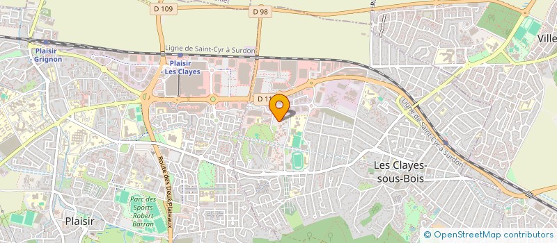 localisation de l'entreprise MONSIEUR EL MUSTAPHA KHARMICH à LES CLAYES-SOUS-BOIS