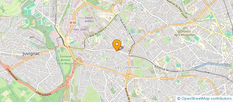localisation de l'entreprise MONSIEUR EL MUSTAPHA OUHROCHAN à MONTPELLIER