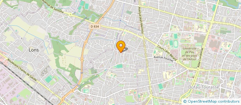 localisation de l'entreprise MONSIEUR EL MUSTAPHA TOUFIK à BILLERE
