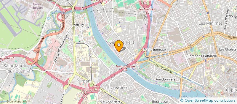 localisation de l'entreprise MONSIEUR EL NDOYE  TOULOUSE