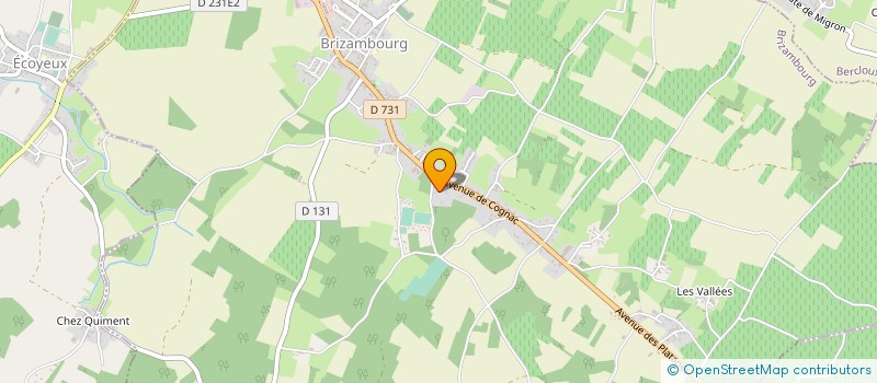 localisation de l'entreprise MONSIEUR EL OUKILI KAMECHE  BRIZAMBOURG