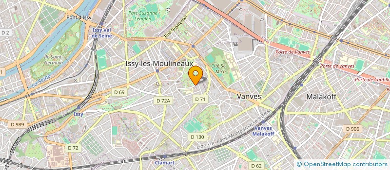 localisation de l'entreprise MONSIEUR EL OUTMANI à ISSY-LES-MOULINEAUX