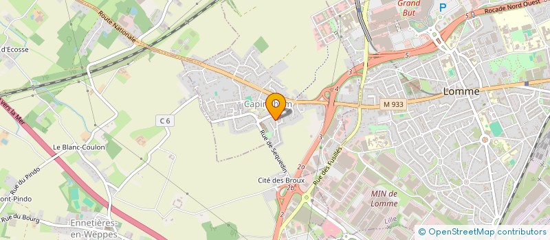 localisation de l'entreprise MONSIEUR EL RABAHI  LILLE