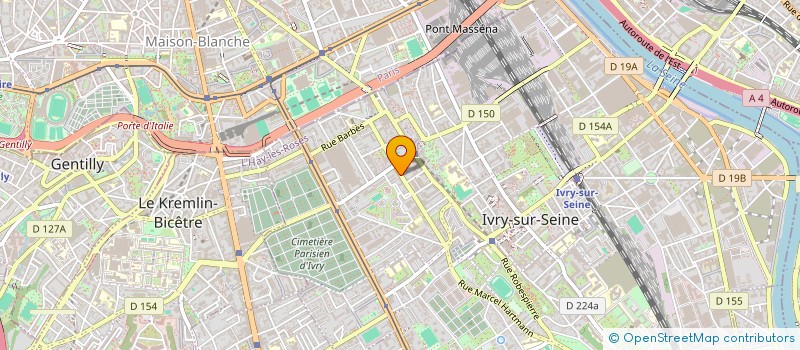localisation de l'entreprise MONSIEUR EL RADI à IVRY-SUR-SEINE