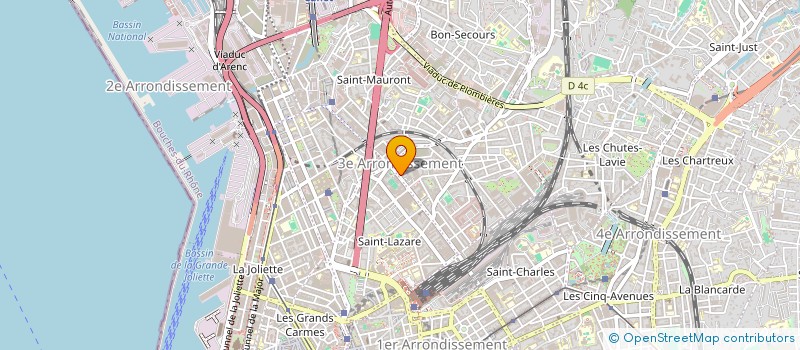 localisation de l'entreprise MONSIEUR EL SAADA à MARSEILLE