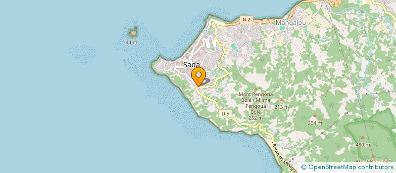 localisation de l'entreprise MONSIEUR EL-SADATE YOUSSOUFA MOUSSA à SADA