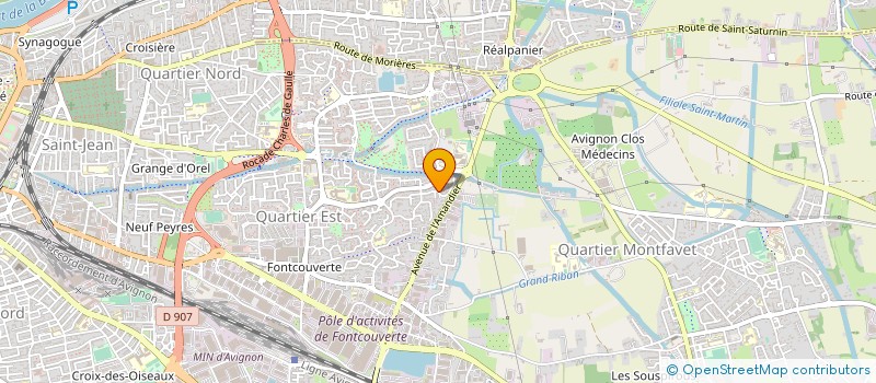 localisation de l'entreprise MONSIEUR EL SAIDI  AVIGNON