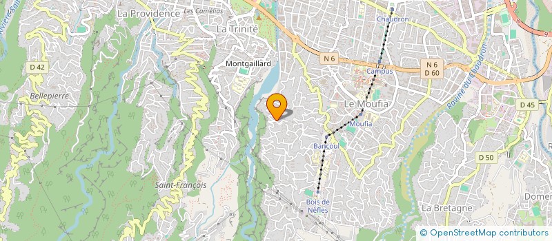 localisation de l'entreprise MONSIEUR EL SAMIR MBAE  SAINT-DENIS