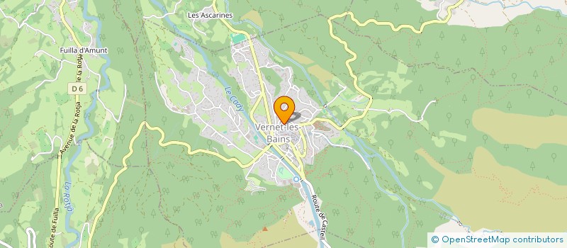 localisation de l'entreprise MONSIEUR EL SOW  VERNET-LES-BAINS